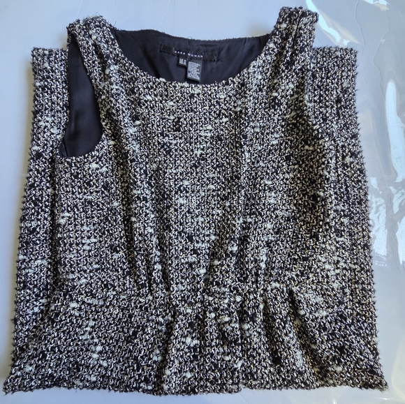 Zara Sleeveless Wool Blend Dress - Picture 6 of 8